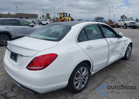 2015 Mercedes-Benz C 300 Luxury/Sport from USA, damaged, VIN 55SWF4JB3FU092441